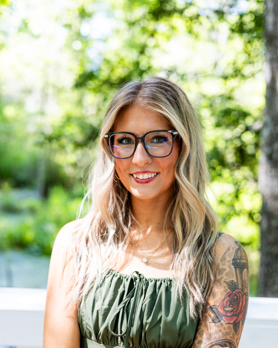 Kyndal, licensed esthetician and owner of Studio Sagebrush